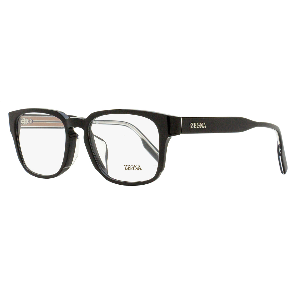 Zegna Alternative Fit Eyeglasses EZ5262-F 001 Black 54mm